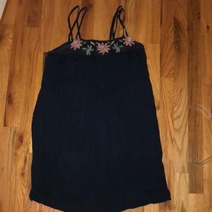 Floral pleated dress